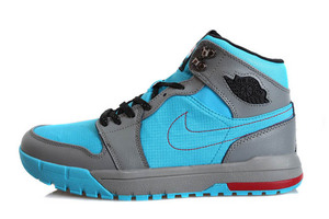 Nike Trek Jordan 1 Men Size Red Blue Black and Brown Color Basketball Trainers for Sale