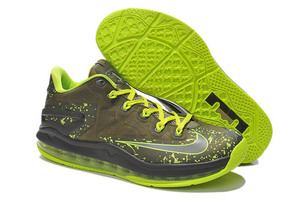 Buy LeBron Zoom 11 Low "Dunkman" Shoes for Men - Medium Olive/Khaki/Volt Color