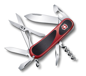 НОЖ VICTORINOX EVOGRIP 14, 85 ММ, 14 ФУНК, КРАСНЫЙ