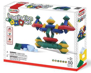 Конструктор WEDGITS "Imagination Set" 50 деталей