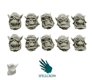 Spellcrow Orks Storm Flying Squadron Heads