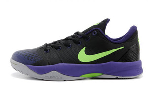 Zoom Kobe Bryant Venomenon 4 Basketball Shoes - Color: Black/Court Purple/Volt