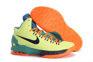 Kevin Durant KD V All-Star liquid limeobsidian-sport turquoise-total crimson Colors