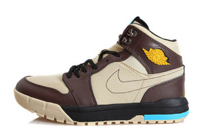 Chicago Khaki/Varsity Maize/Baroque Brown Nike Brand Men Size Jordan 1 Shoes