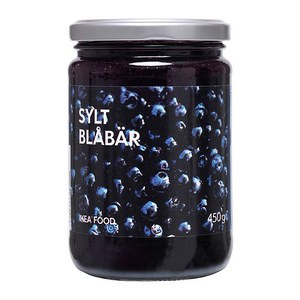 SYLT BLÅBÄR черничный джем