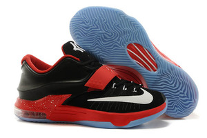 Action Red/Black/White Sports Training Shoes - Zoom Nike KD 7