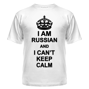 I'm russian i can't keep calm