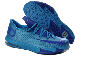 Nike Zoom KD 6 Men Size Sneakers In Royal Blue