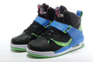 Nike Air Jordan Flight 45 High Retro "Bel Air" New Colorways Black - Club Pink & Game Royal Female Design