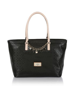 Guess CAPRI CRUZ MEDIUM CLASSIC TOTE BAG Black