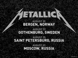 Билет на концерт 27.08 Metallica