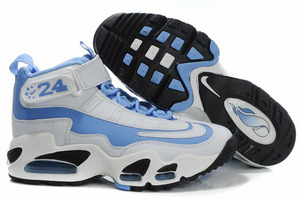 Nike Air Max Ken Griffey JR I (1) Basketball Shoes - Blue & White Womens