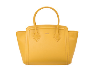 FURLA COLLEGE TOTE SAFFRON