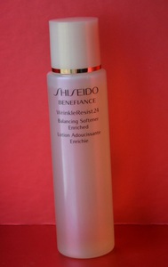 Shiseido Benefiance WrinkleResist24 Balancing Softener Enriched — Балансирующий софтнер с комплексом против морщин 24 часа