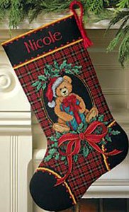 Сапожок Dimensions "Gift Bearing Teddy Stocking"