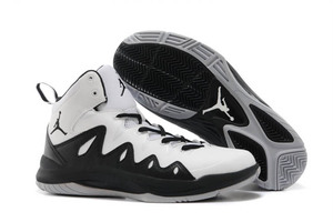 Jordan Prime Mania X Basketball Shoes Nike Brand White/Black Colorway