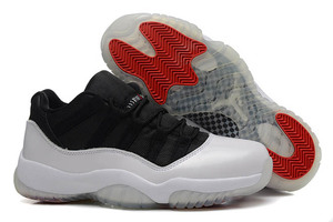 Michael Retro XI (11) Low Cut Jordan Brand Mens True Red With Black/White Color Sport Shoes