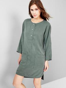 Tencel shirttail dress (платье-рубашка)