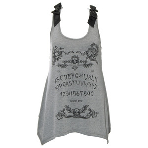 JAWBREAKER MYSTIC ORACLE VEST TOP (GREY)