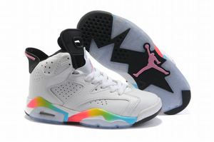 Female Jordan 6 Nike Basketball Shoes White