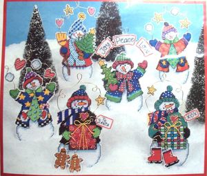 Snow Folk Ornaments Christmas