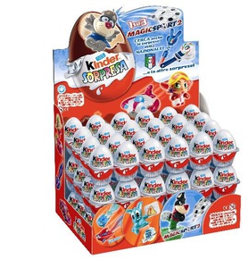 коробка Kinder Surprise