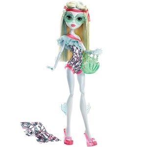 Кукла Monster High Лагуна Блю в купальнике - Пляжная серия