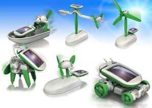 Solar robot kit 6 in 1