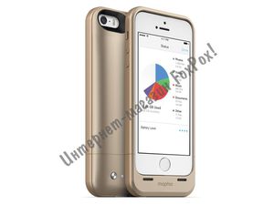 Чехол аккумулятор с дополнительной памятью для iPhone 5 | 5S - Mophie Space Pack 32GB for iPhone 5/5S Gold