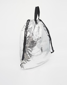 монки Sally Cracked Silver Drawstring