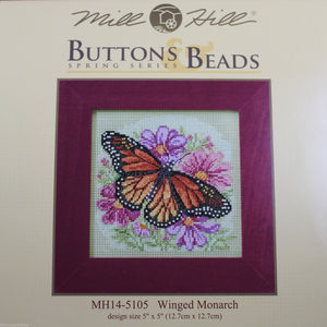 Mill Hill Buttons & Beads Spring 2015 Winged Monarch