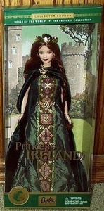 Princess of Ireland Barbie Dolls of the World