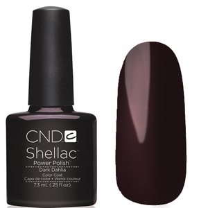 CND SHELLAC DARK DAHLIA