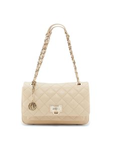 DKNY QUILTED LEATHER CHAIN SHOULDER BAG