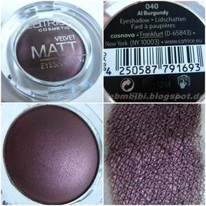 catrice velvet matt eyeshadow 040