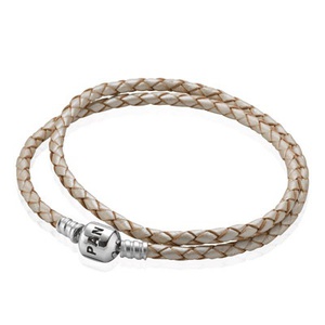 Pandora leather bracelet