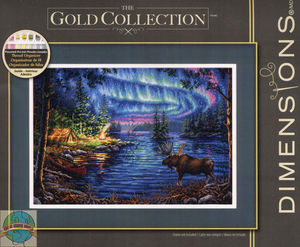 Gold Collection Northern Night Moose Lake Campsite