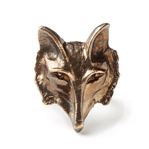 Fox Face Ring