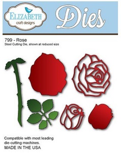 Elizabeth craft design rose die