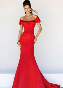 Sherri Hill 21221 Fitted Off Shoulder Sexy Gown