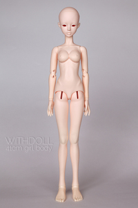 bjd withdoll body f msd