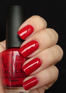 Красный лак OPI