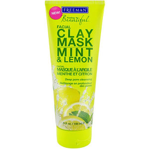 clay mask mint and lemon