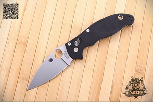 Нож SPYDERCO MANIX 2 BLACK G-10, S30V