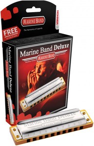 Губная гармошка Hohner Marine band Deluxe A