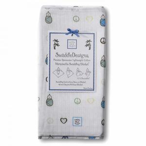 SWADDLE DESIGNS Inc. США пеленка тонкая Marquisette Swaddle Blanket TB Peace Love Sw