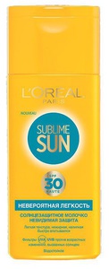 Loreal Sublime Sun "Невероятная легкость" SPF 30