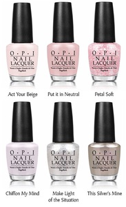 OPI soft shades 2015