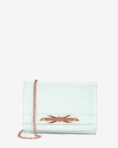 PHOEBEE Patent leather cross body bag