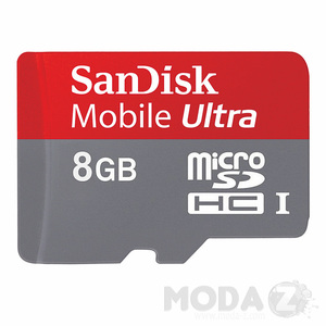 Карта памяти SanDisk 8 GB microSDHC Ultra